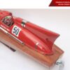 Ferrari Hydroplane Natural Wood Finish (detail)-07