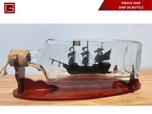 Pirate Ship Ship In Bottle-01