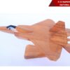 F-22 Rapier Raptor Natural Wood-07