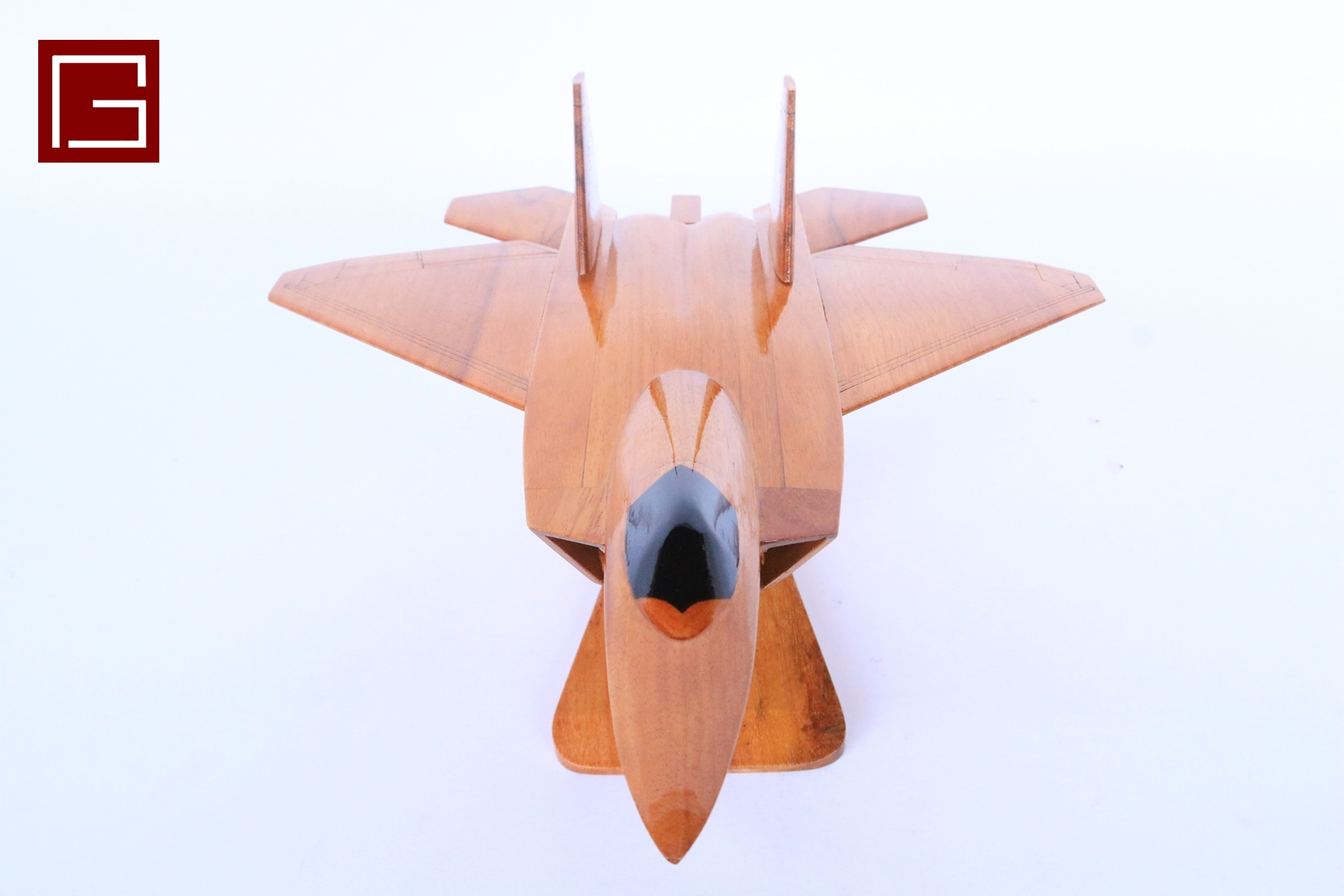 F-22 Rapier Raptor Natural Wood (3)