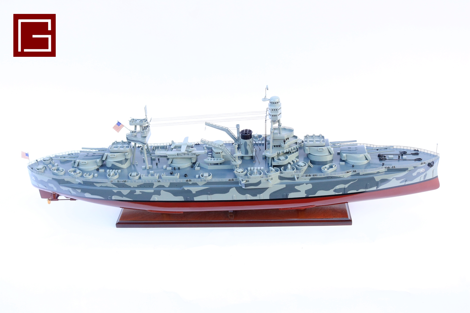 Uss Texas (bb-35) (camouflage) (5)