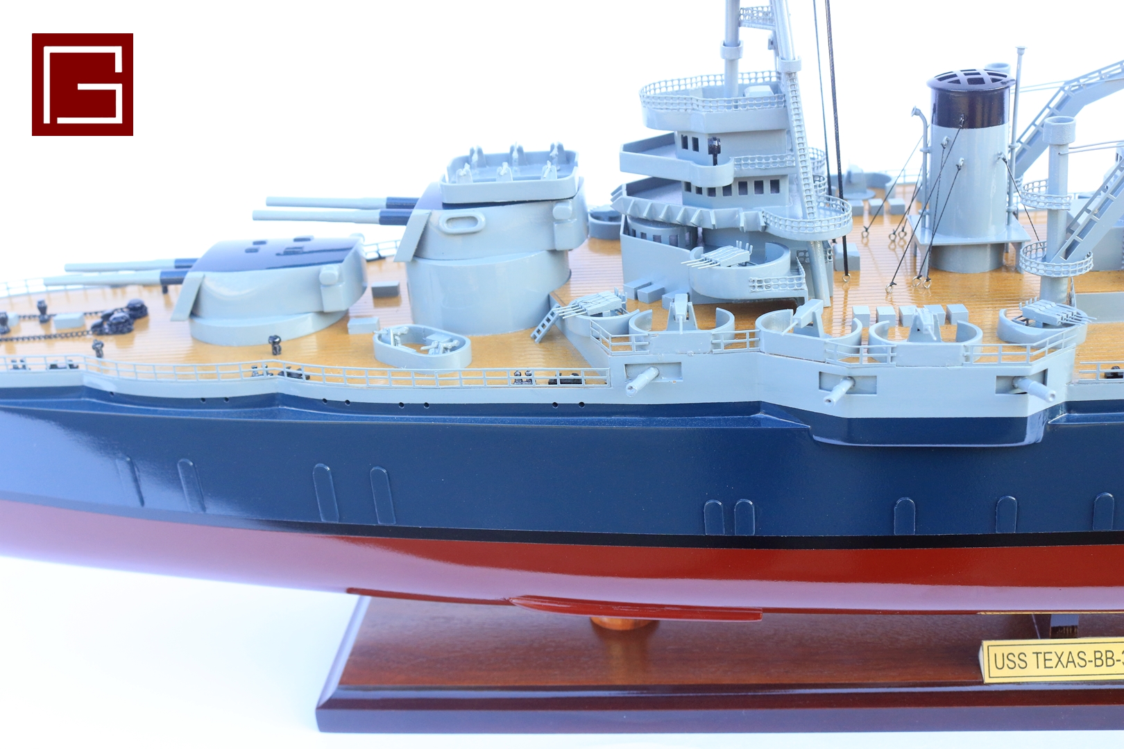 Uss Texas (bb-35) (dark Blue (3)