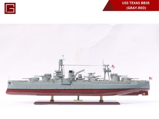 Uss Texas (bb-35) (dark Blue.red)-01