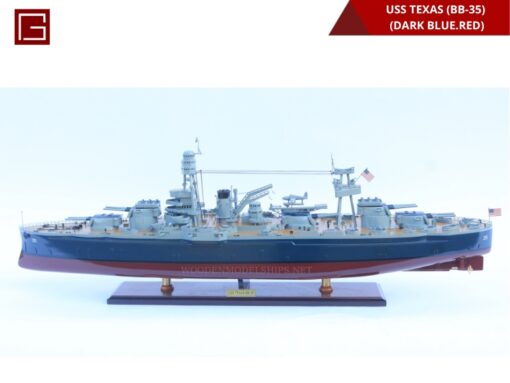 Uss Texas (bb-35) (dark Blue.red)-01