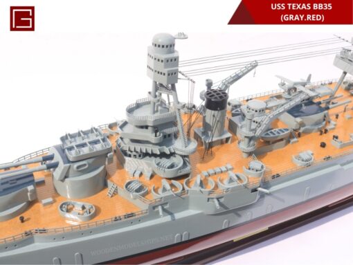 Uss Texas (bb-35) (dark Blue.red)-04