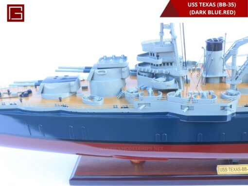 Uss Texas (bb-35) (dark Blue.red)-05