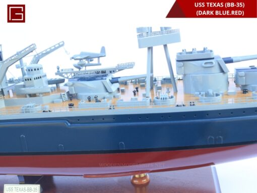 Uss Texas (bb-35) (dark Blue.red)-07