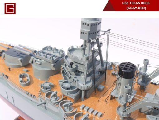 Uss Texas (bb-35) (dark Blue.red)-09