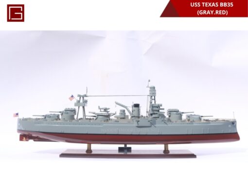 Uss Texas (bb-35) (dark Blue.red)-15