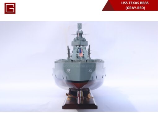 Uss Texas (bb-35) (dark Blue.red)-25