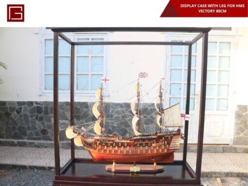 Display Case With Leg For Hms Victory 80cm-02