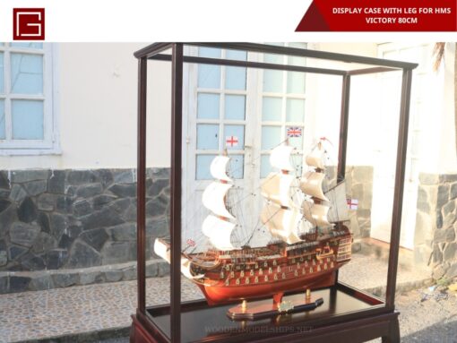 Display Case With Leg For Hms Victory 80cm-03