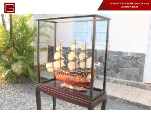 Display Case With Leg For Hms Victory 80cm-04