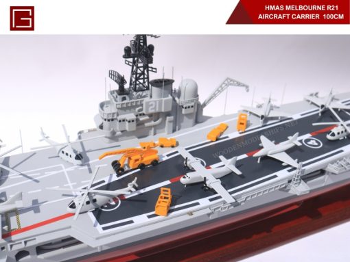 Hmas Melbourne R21 Aircraft Carrier 100cm-06