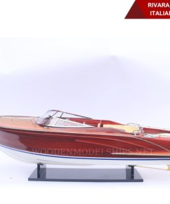 Rivarama Lacquered Italian Speed Boat-01