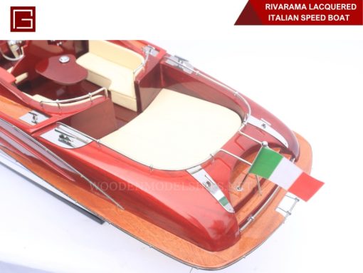 Rivarama Lacquered Italian Speed Boat-04