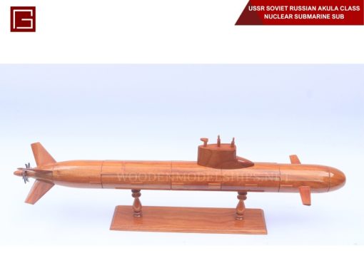 Ussr Soviet Russian Akula Class Nuclear Submarine Sub-01