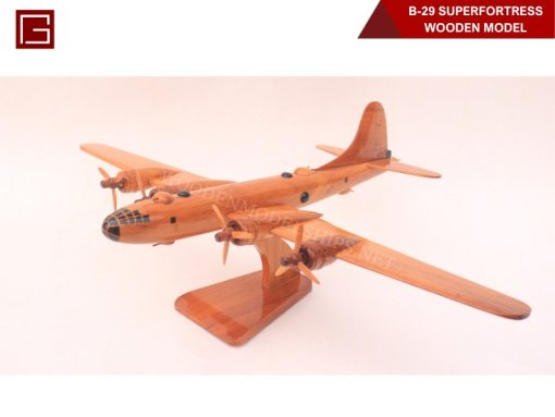 B-29 Superfortress Wooden Model-03