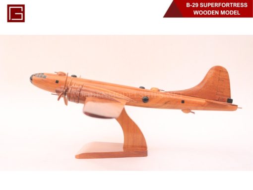 B-29 Superfortress Wooden Model-05