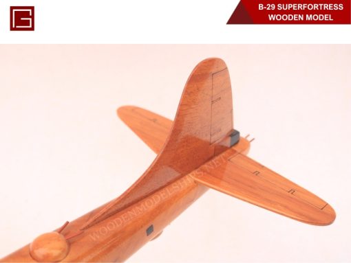 B-29 Superfortress Wooden Model-06