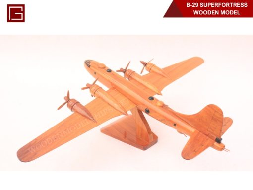 B-29 Superfortress Wooden Model-07