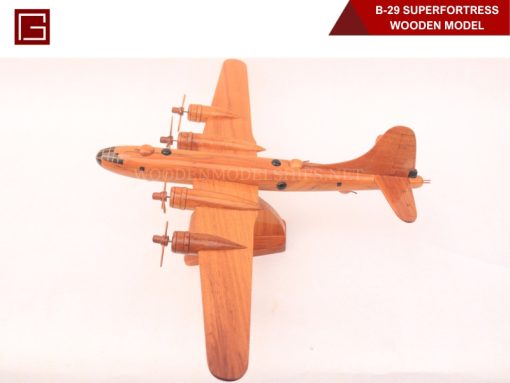 B-29 Superfortress Wooden Model-08