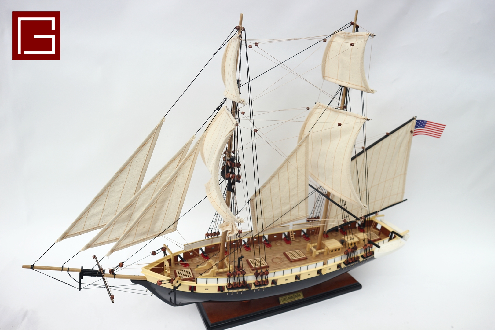 Uss Brig Niagara Model (1)