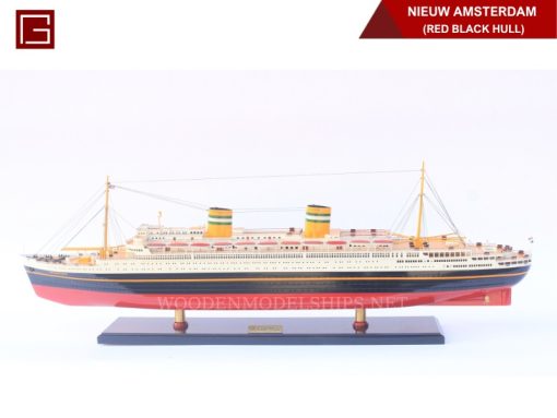 Nieuw Amsterdam (red Black Hull)-01