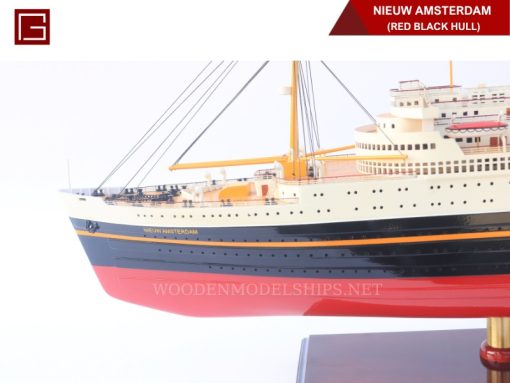 Nieuw Amsterdam (red Black Hull)-04