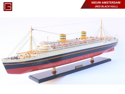 Nieuw Amsterdam (red Black Hull)-09