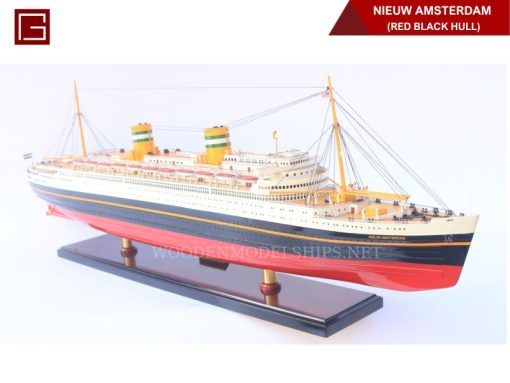 Nieuw Amsterdam (red Black Hull)-11