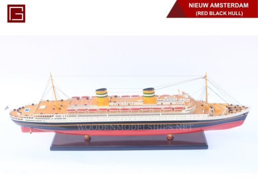 Nieuw Amsterdam (red Black Hull)-14