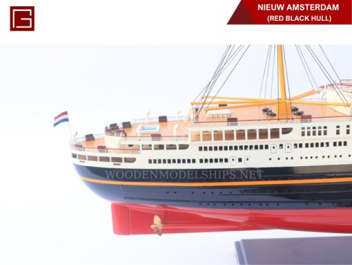 Nieuw Amsterdam (red Black Hull)-15