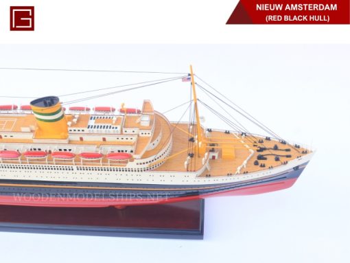 Nieuw Amsterdam (red Black Hull)-19