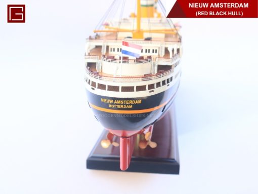 Nieuw Amsterdam (red Black Hull)-21