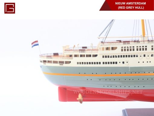 Nieuw Amsterdam (red Grey Hull)-15