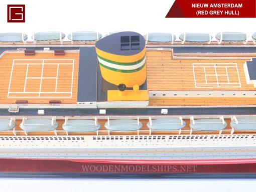 Nieuw Amsterdam (red Grey Hull)-18