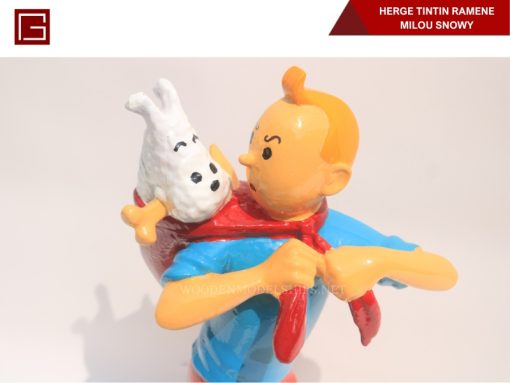 Herge Tintin Ramene Milou Snowy-11