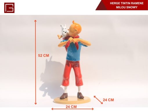 Herge Tintin Ramene Milou Snowy-12