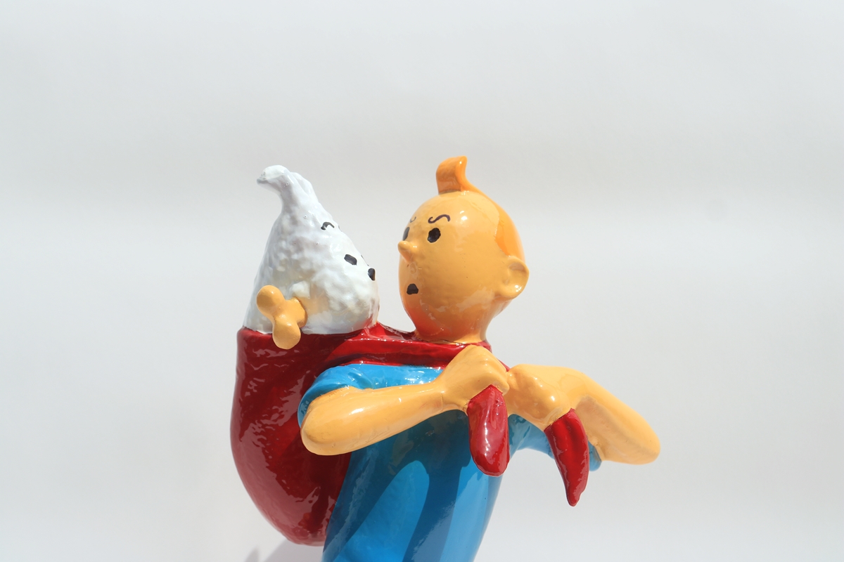 Herge Tintin Ramene Milou Snowy (3)