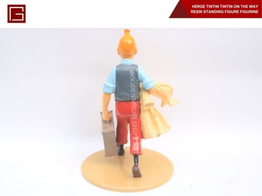 Herge Tintin Tintin On The Way Resin Standing Figure Figurine-11