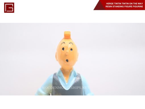 Herge Tintin Tintin On The Way Resin Standing Figure Figurine-13