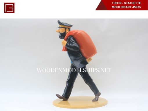 Tintin-statuette Moulinsart 45935-haddock Sac Baluchon-les 7 Boules De Cristal (3)