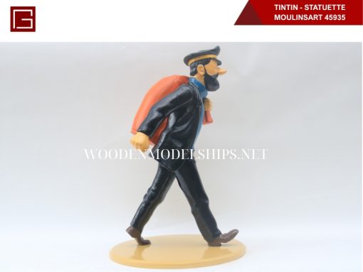 Tintin-statuette Moulinsart 45935-haddock Sac Baluchon-les 7 Boules De Cristal (4)