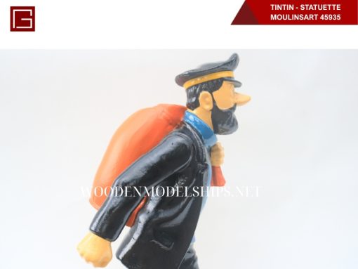 Tintin-statuette Moulinsart 45935-haddock Sac Baluchon-les 7 Boules De Cristal (8)