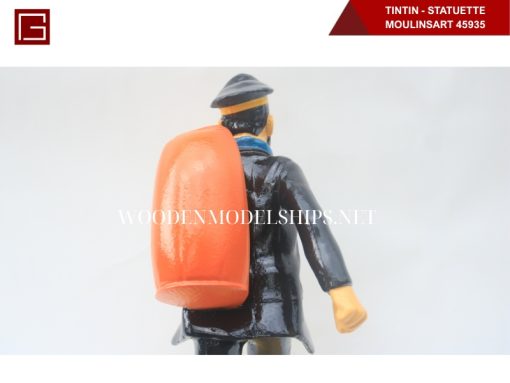 Tintin-statuette Moulinsart 45935-haddock Sac Baluchon-les 7 Boules De Cristal (9)