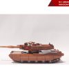 M-1 Abrams Tank Mahogany Wood-01