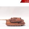 M-1 Abrams Tank Mahogany Wood-02