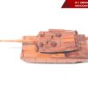 M-1 Abrams Tank Mahogany Wood-03