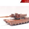 M-1 Abrams Tank Mahogany Wood-04